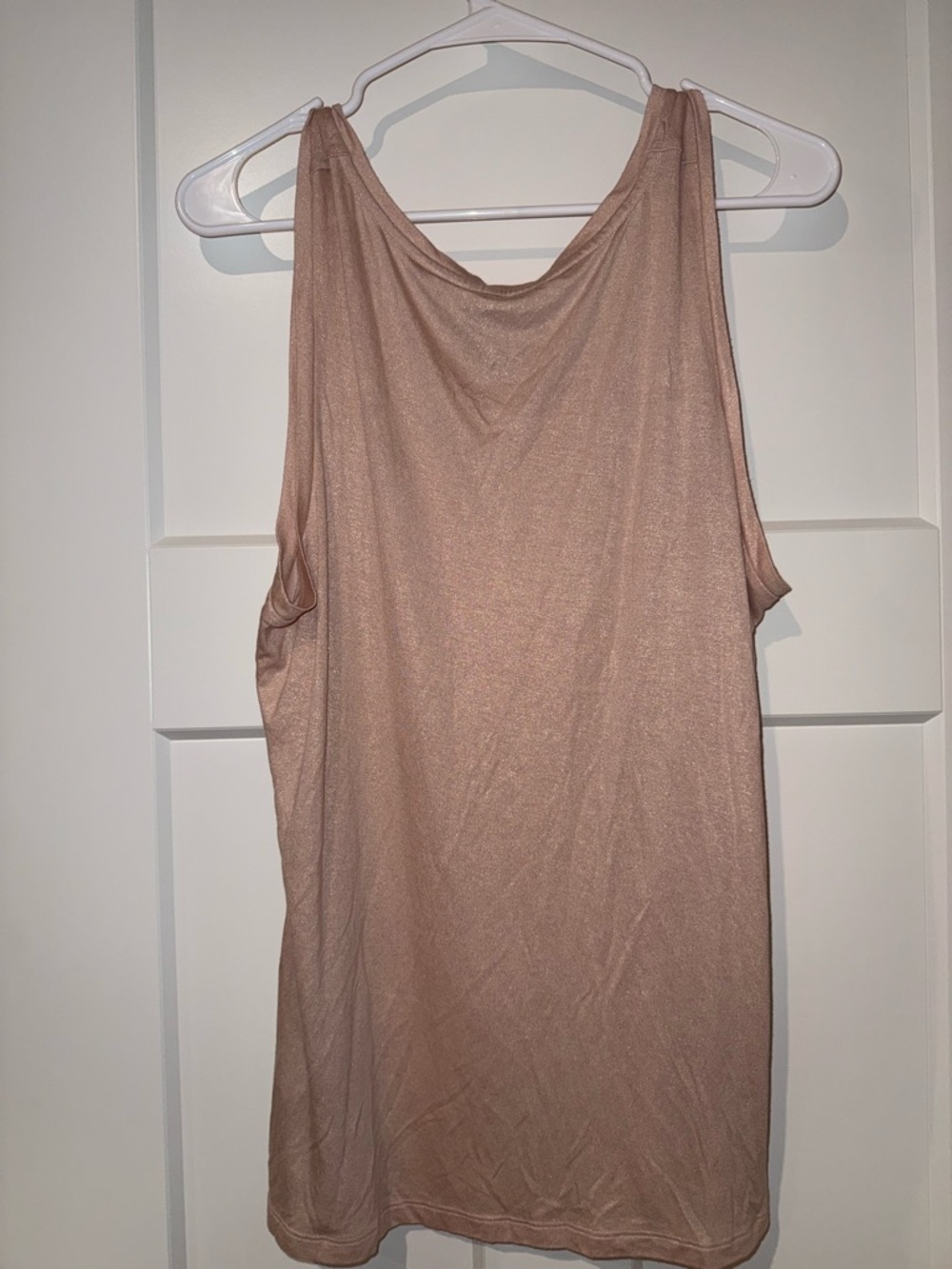 Banana Republic Metallic Blush Tank Top - Picture 2 of 5
